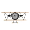 HTI-Living Wanduhr Flugzeug
