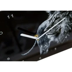HTI-Living Wanduhr Löwe