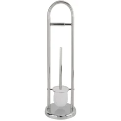 HTI-Living WC Garnitur Edelstahl