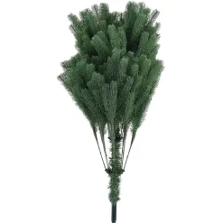 Juskys Weihnachtsbaum Talvi 180 cm hoch – künstlicher Tannenbaum aus PE-Kunststoff mit Metallständer