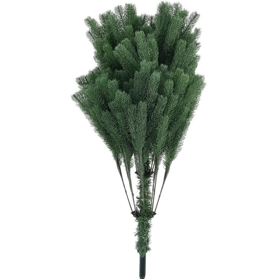 Juskys Weihnachtsbaum Talvi 180 cm hoch – künstlicher Tannenbaum aus PE-Kunststoff mit Metallständer