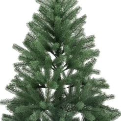 Juskys Weihnachtsbaum Talvi 180 cm hoch – künstlicher Tannenbaum aus PE-Kunststoff mit Metallständer