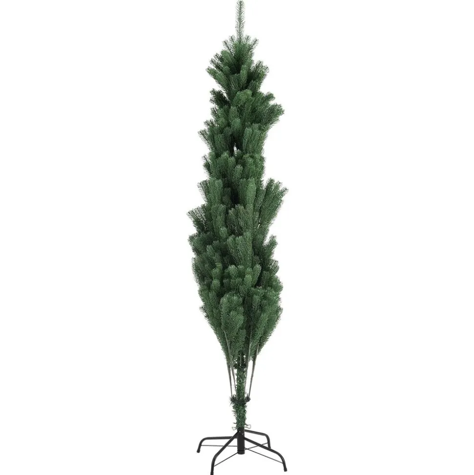 Juskys Weihnachtsbaum Talvi 180 cm hoch – künstlicher Tannenbaum aus PE-Kunststoff mit Metallständer