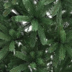 Juskys Weihnachtsbaum Talvi 180 cm hoch – künstlicher Tannenbaum aus PE-Kunststoff mit Metallständer