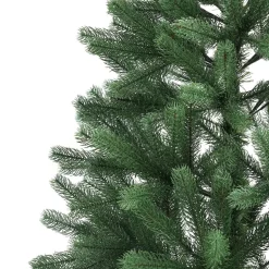Juskys Weihnachtsbaum Talvi 180 cm hoch – künstlicher Tannenbaum aus PE-Kunststoff mit Metallständer