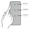 kalb | LED Funk-Controller Set Fernbedienung 12-24V 36-72W dimmbar kalb