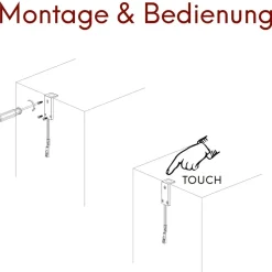 kalb | L-Schalter, Ein/Aus Dimmen, 200cm Ein- & Ausgangskabel, 12VDC, max. 3A