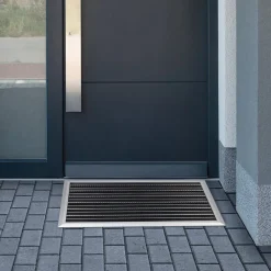 Karat Alu-Fußmatte Spectral | PVC Bürsten