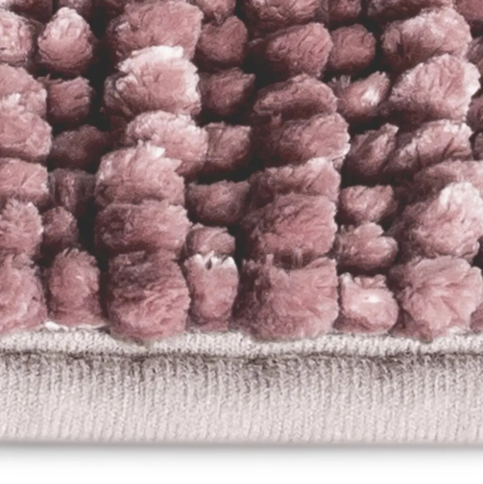 Karat Badematte | Coral | Chenille-Struktur | Lila