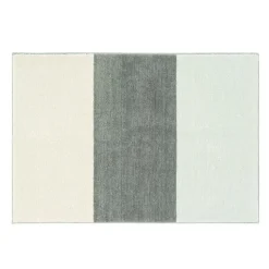 Karat Badematte Horizont | Hellgrau/Grau/Creme