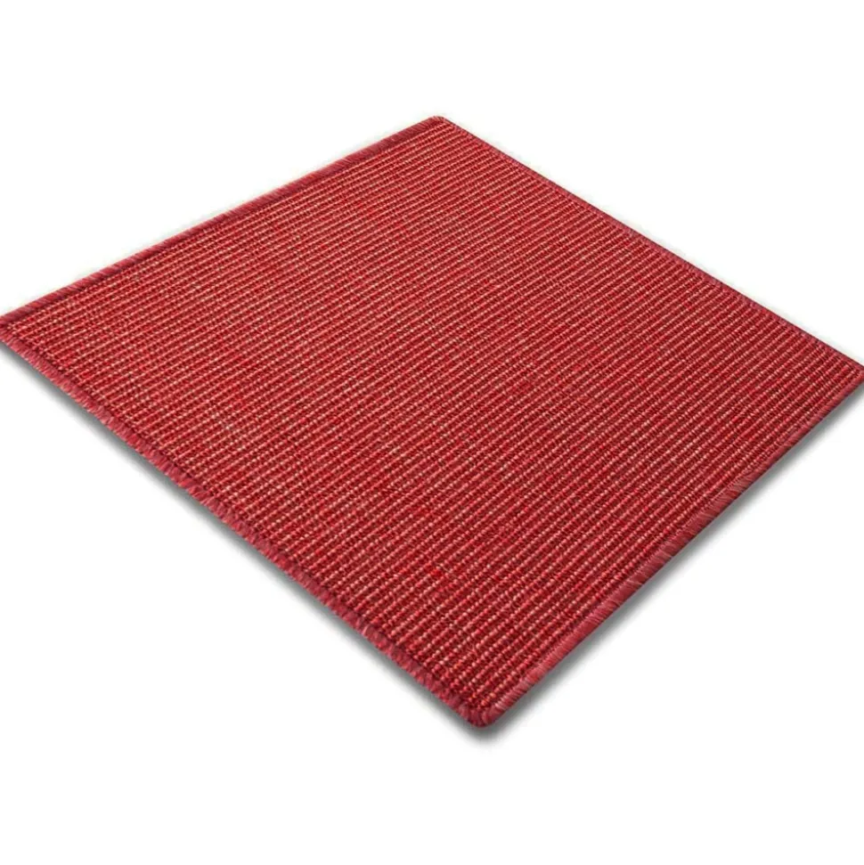 Karat homeliving Sisal-Kratzteppich | Für Katzen | Rot
