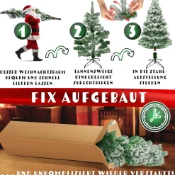 KESSER® Weihnachtsbaum künstlich Tannenbaum Edeltanne Spritzguss PE