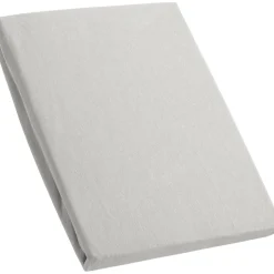 Kinzler Baumwoll-Jersey Spanner, grau ca. 140 – 160 x 200 + 30 cm