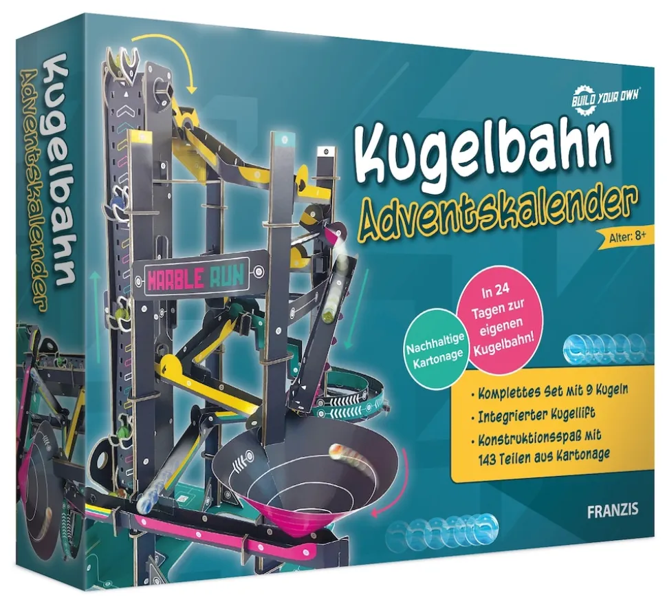 Kugelbahn Adventskalender