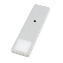 LED Unterbauleuchten SET Solid2, silbergrau mit mech. Schalter, 3W, 200cm Kabellänge, 2er Set warmweiss