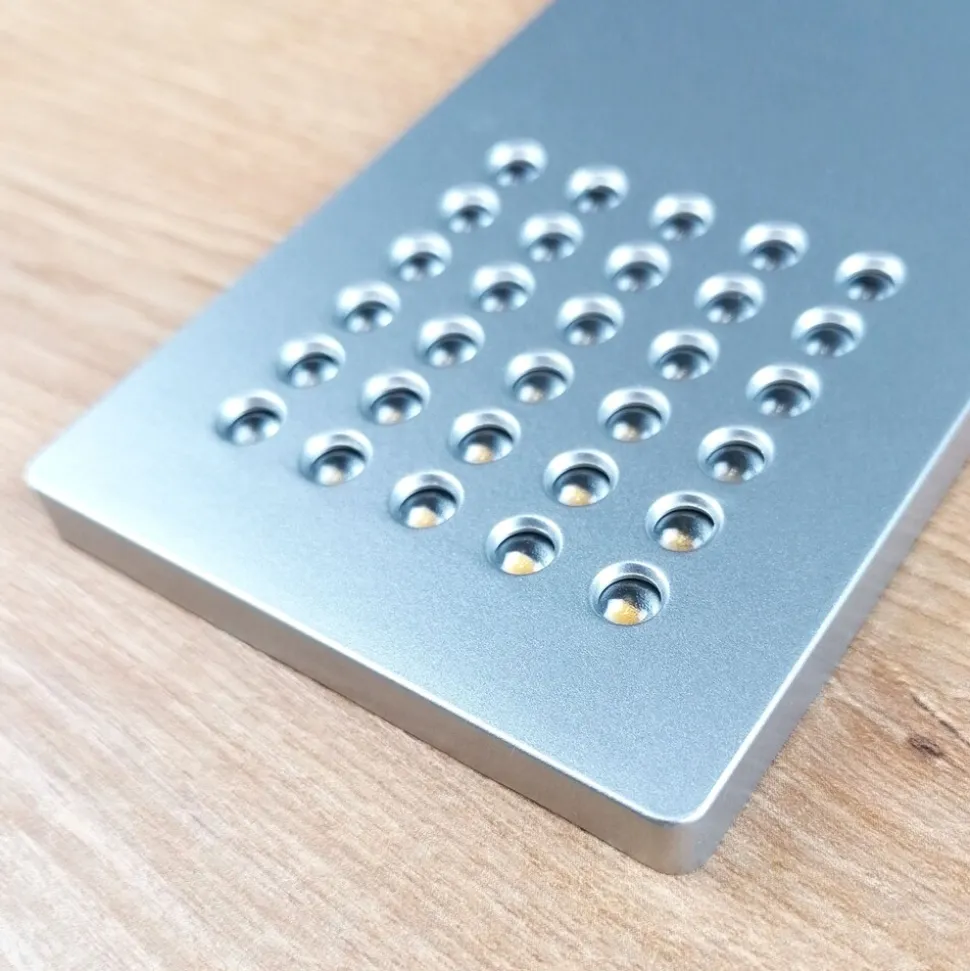 LED Unterbauleuchte, silber-grau, warmweiss, integrierter Sensor, 1er SET