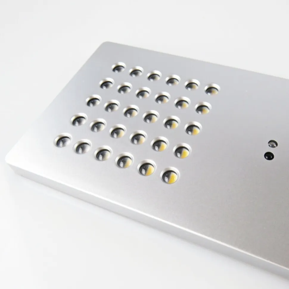 LED Unterbauleuchte, silber-grau, warmweiss, integrierter Sensor, 1er SET