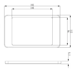 LED Unterbauleuchte, silber-grau, warmweiss, ohne Sensor, 3er SET