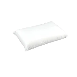 Letti Moderni Kissenbezug 50x60 Weiß aus Baumwollsatin – 100 % Baumwolle, mercerisiert, glänzend & pflegeleicht