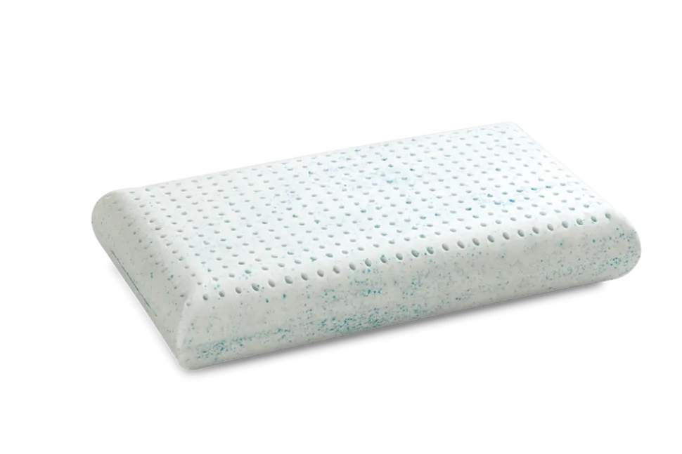 Letti Moderni Kopfkissen Classic Gel Latex Weiß 40x60 cm