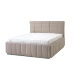 Letti Moderni Polsterbett Reta Grande 160x200 in Siena Beige