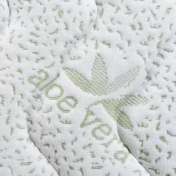 Letti Moderni Topper Aloe Vera Latex 200x200 cm - Höhe 8 cm