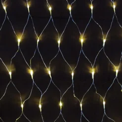 LEX 160er LED Lichternetz für Innen- und Außenbereich, Warmweiß, IP44, 2 x 1,2 m