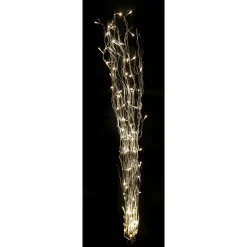 LEX Lichterzweige mit 80 LED silber 80 LED warmweiß