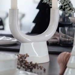like. by Villeroy & Boch Kerzenhalter U-Form Winter Glow