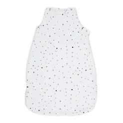 Lorelli Baby-Sommerschlafsack Summer, Länge 100 cm Breite 50 cm, 100% Baumwolle weiß Punkte