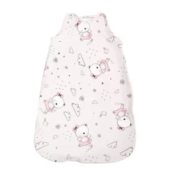 Lorelli Baby Winterschlafsack 85 cm 100% Baumwolle, 2,5 TOG, Maße 80 x 45 x 3 cm rosa