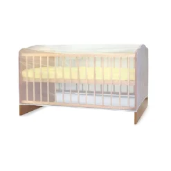 Lorelli Moskitonetz Insektenschutz Babybett 120 x 60 cm Befestigung Gummiband transparent