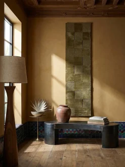 Läufer Wolle Erdtöne-Grün 60 x 230 cm - DEBEN | Kadima Design