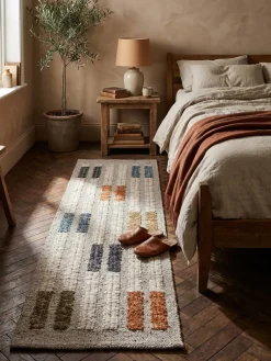 Läufer Wollmischung Bunt 80 x 300 cm - ALDER | Kadima Design