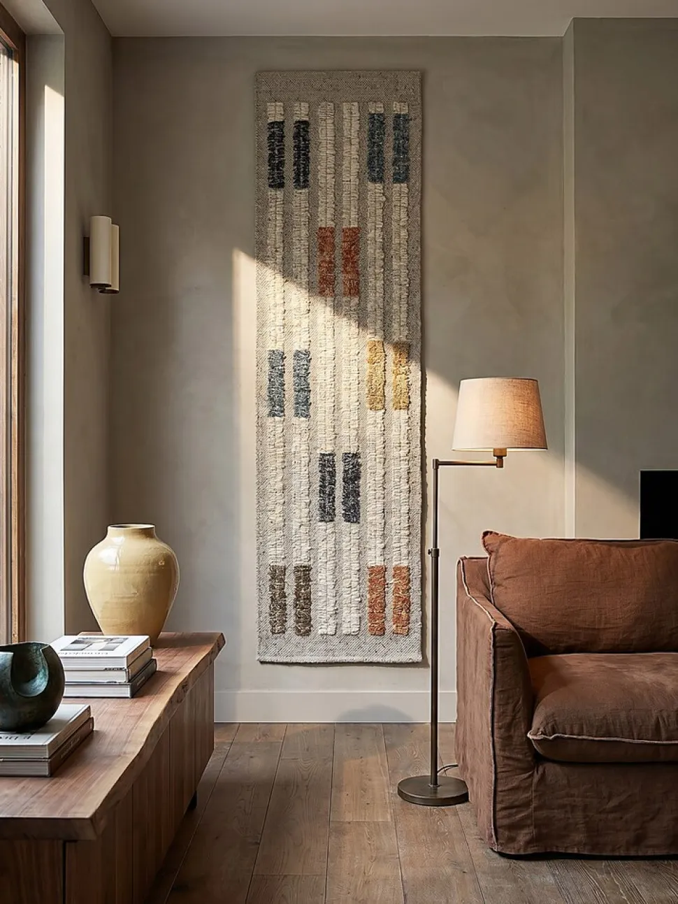 Läufer Wollmischung Bunt 80 x 300 cm - ALDER | Kadima Design