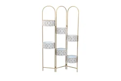 möbel direkt online Blumenständer Hellen gold/cremeweiß