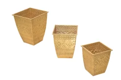 möbel direkt online Blumentopf-Set 3tlg. Hannes goldfarben