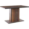 möbel direkt online Esstisch 138x80 cm Säulen-Esstisch braun