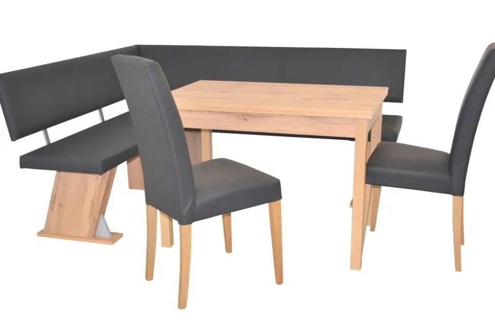 möbel direkt online 4tlg. Eckbankgruppe Schenkelmaß 150x182 cm