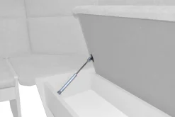 möbel direkt online 4tlg. Eckbankgruppe 125x165 cm Schenkelmaß