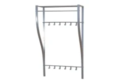 möbel direkt online Wandgarderobe Larissa alufarben