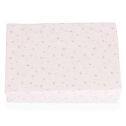 Moni Babybett Klappmatratze Mirage 120 x 60 x 6 cm Bezug waschbar Reißverschluss rosa