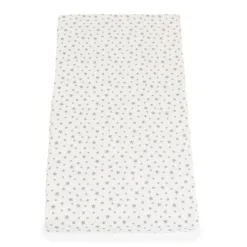 Moni Babybett-Matratze Classico 120 x 60 x 9 cm, Bezug abnehmbar, 100% Baumwolle weiß