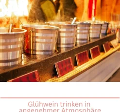 Novaliv 2X Tassen Glühwein 260 ml Personalisierte Weihnachtstasse mit Trinkhalm - Schneemann als Glühweinbecher - Weihnachts Motiv Tasse mit Deckel und Strohhalm Weihnachtstassen Handwärmer Mugs