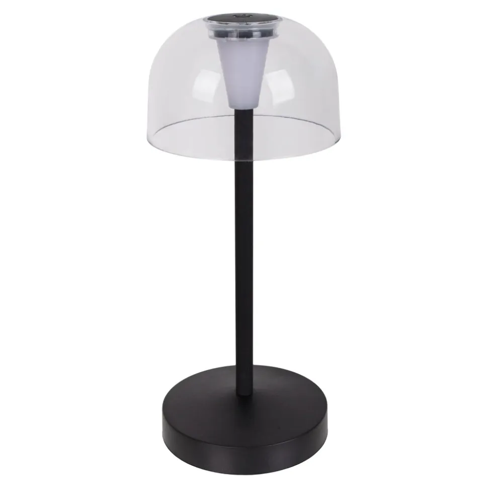 Näve Akku-/Tischleuchte "GOMBA" H: 18,5cm schwarz