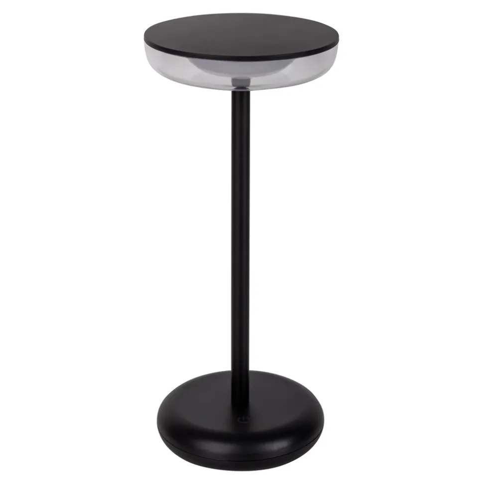 Näve Akku-/Tischleuchte "PASI" H: 26,4cm schwarz