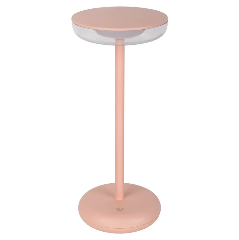 Näve Akku-Tischleuchte "PASI" rosa