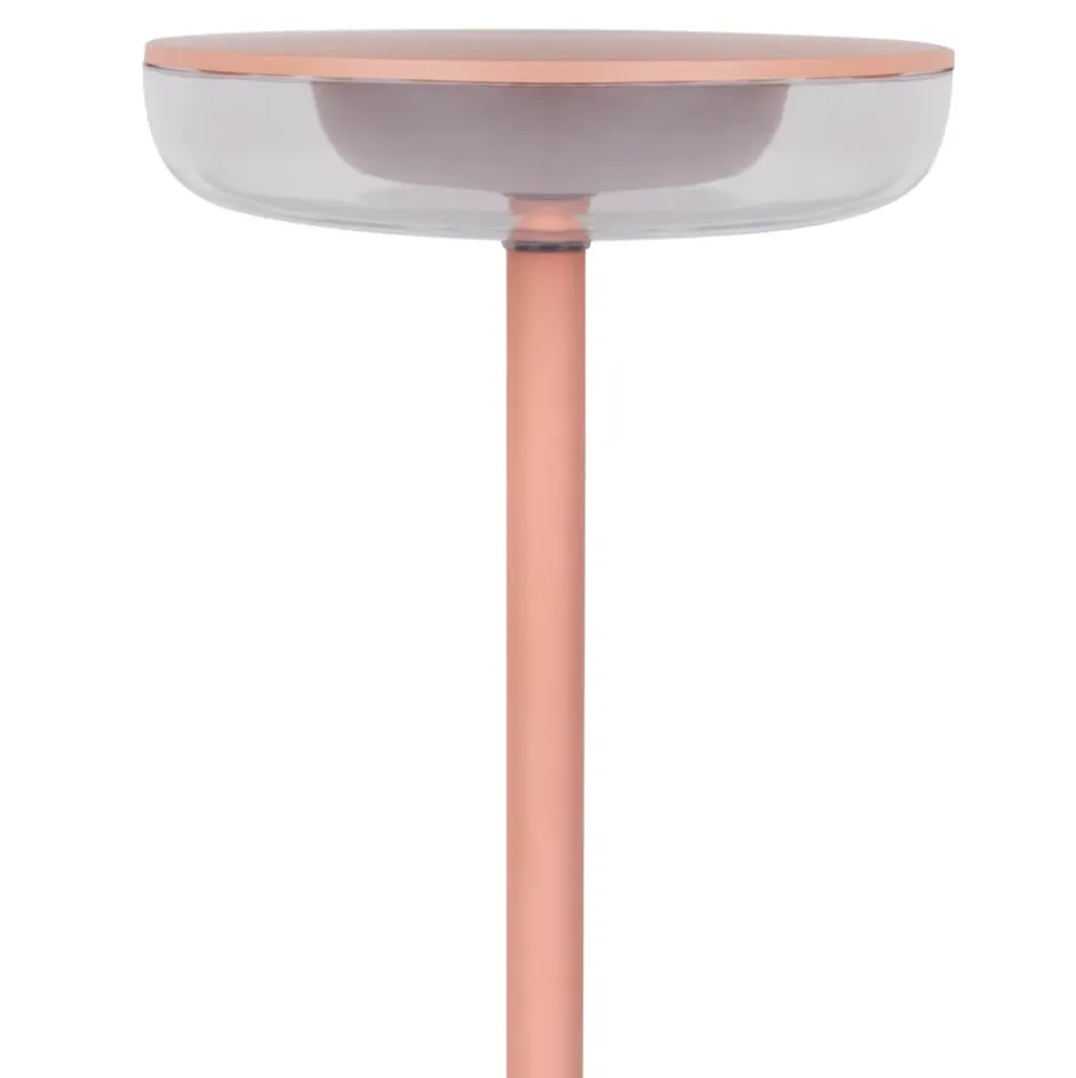 Näve Akku-Tischleuchte "PASI" rosa