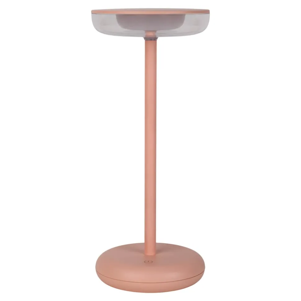 Näve Akku-Tischleuchte "PASI" rosa