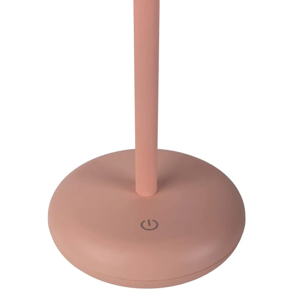 Näve Akku-Tischleuchte "PASI" rosa